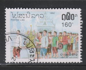 Laos 1105 Procession 1992