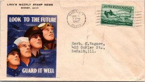 1947 - Linn's Weekly Stamp News - Sidney, Oh - F74755