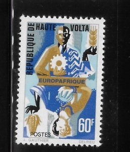Upper Volta 1967 Europafrica issue Sc 176 MNH A2122