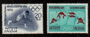 India #554-555  Mint  Scott $5.75