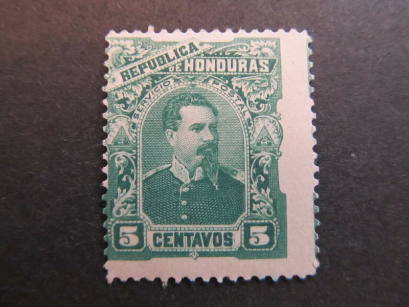 A4P11F5 Honduras 1891 5c mh*