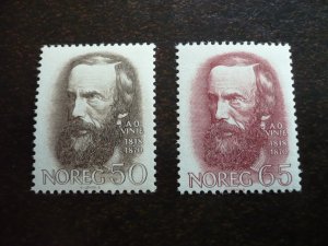 Stamps - Norway - Scott# 515-516 - Mint Never Hinged Set of 2 Stamps