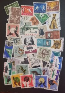 POLAND Vintage Used Stamp Lot Collection T1174