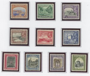 Cyprus #125-134 Mint (NH) Single