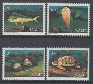 Malta 563-566 Marine Life MNH VF