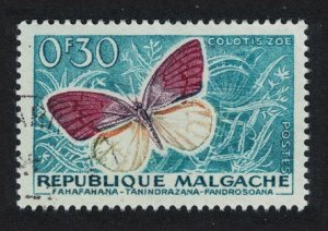 Malagasy Rep. Butterfly 'Colotis zoe' 1960 Canc SC#306 SG#7 MI#445