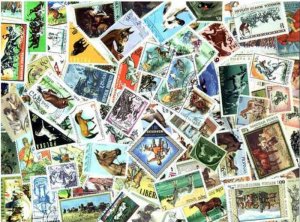 Horses on Stamps Collection - 500 Different Stamps