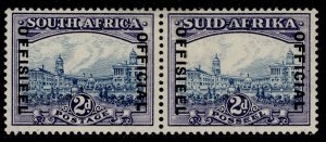 SOUTH AFRICA GVI SG O23, 2d blue & violet, M MINT. Cat £150.