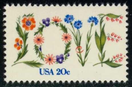 US #1951 Love, MNH (0.40)