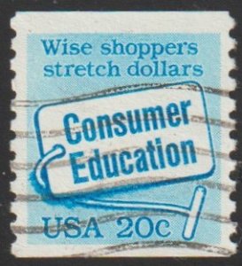 SC# 2005 - (20c) - Consumer Education, perf 10 V, used single