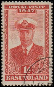 Basutoland 35 - Used - 1p George VI / Royal Visit (1947)