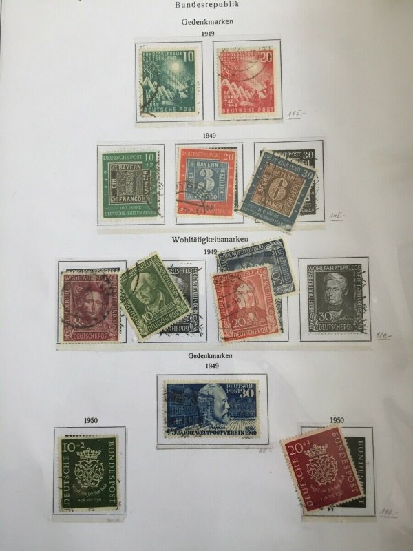 West Germany 1949 & 1956/77 Used Collection(400+Items)GM964