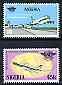 NIGERIA  - 1984 - Int. Civil Aviation Org - Perf 2v Set - Mint Never Hinged