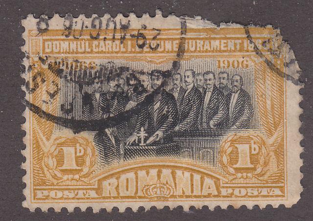 Romania 176 Prince Carol Taking Oath of Allegiance 1906