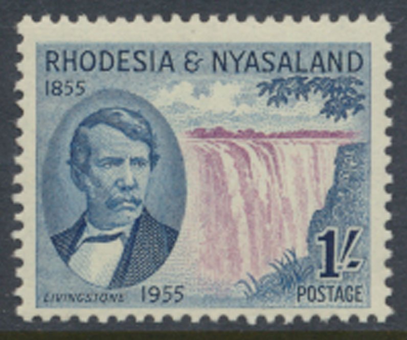 Rhodesia & Nyasaland SG 17 Sc# 157  MLH see details Victoria Falls