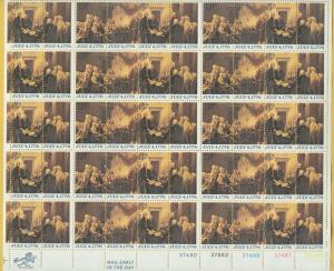 Scott 1691 Declaration Independence 13ct 50 Stamp Sheet