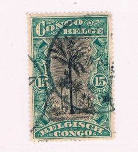 Belgian Congo  #48 Used Palms (B0134)