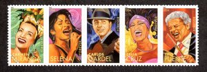 4497-4501 Latin Music Legends from 2011 MNH  