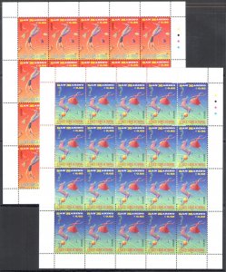 2002 EUROPA CEPT, San Marino no. 2 minifogli - MNH**