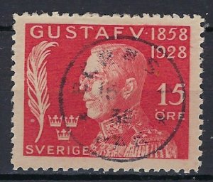 Sweden B34 Used 1928 issue (an9473)