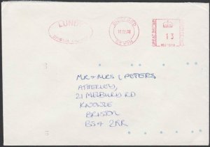 GB LUNDY 1986 cover - 14p Puffin............................................F867
