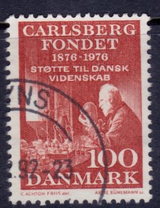 Denmark, 1976, 100th Anniversary of the Carlsberg Foundation, 100ó, used*