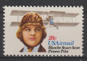 Scott# C99 1980 28c Blanche Stuart Scott Issue VF MNH #2