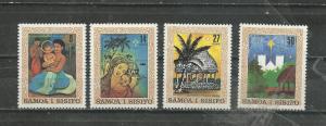 Samoa # 539-542 Mint NH