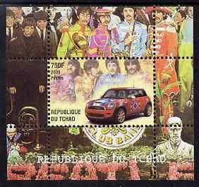 CHAD - 2009 - Mini Beatles, 50th Anniv - Perf De Luxe Sheet - MNH -Private Issue