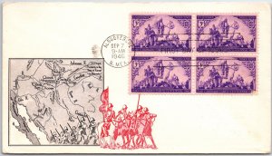 US FIRST DAY COVER 400th ANNIVERSARY DISCOVERY OF THE SOUTH WEST CALIFORNIA MAP