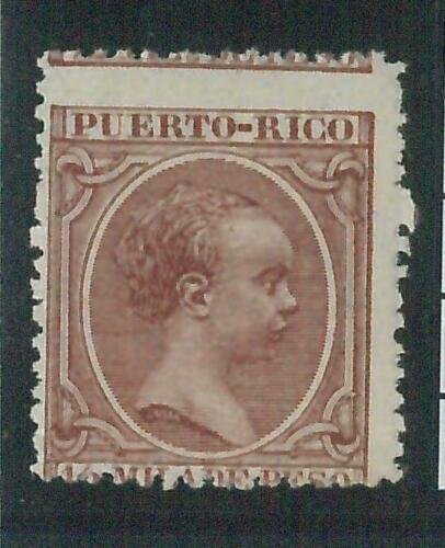 78680 - PUERTO RICO - STAMP -  Yvert # 102 - shifted perforation  MINT LH