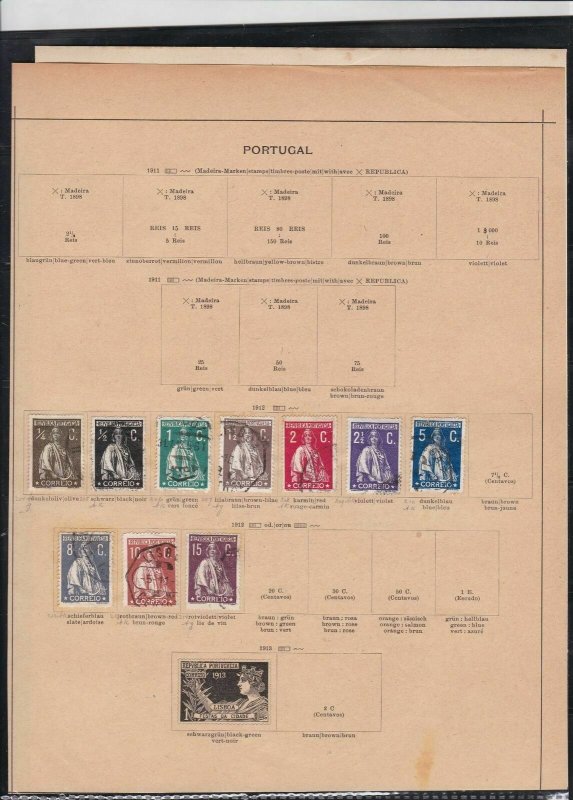 portugal stamps page ref 18185