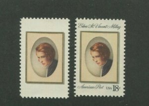 United States Postage Stamp #1926a Mint MNH Error Black Missing