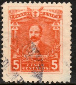 MEXICO 510 5c MADERO, USED. (363)