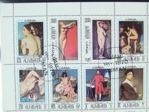 Ajman 100 Sheets Stamped-