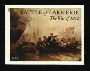 2013 46c Battle of Lake Erie, The War of 1812, Imperforate Scott 4805a Mint NH