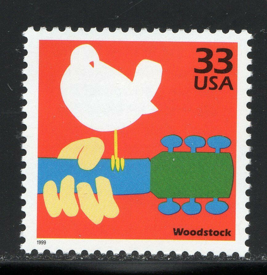 3188B * WOODSTOCK MUSIC FESTIVAL ** U.S. Postage Stamp MNH United
