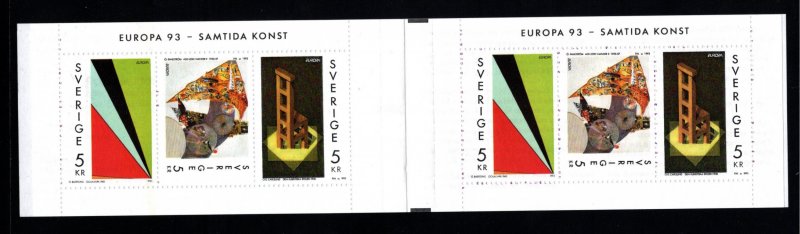 SWEDEN  SC# 2019a  (H437 FACIT)  COMPLETE BOOKLET  FVF/MOG