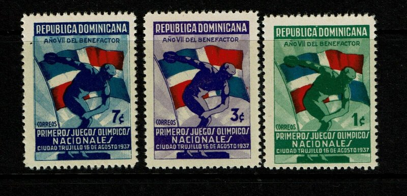 Dominican Republic SC# 326 - 328 Mint (See Notes) - S9172