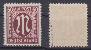 Germany 1945 Sc#3N18 Mi#33 aA mnh signed BPP (AB1253)