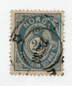 Norway - Sc# 4b Used / No Period   -     Lot 0724144