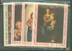 Ecuador #761D/762E