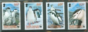 South Georgia #367-370 Mint (NH) Single (Complete Set) (Fauna) (Wildlife) (Wwf)