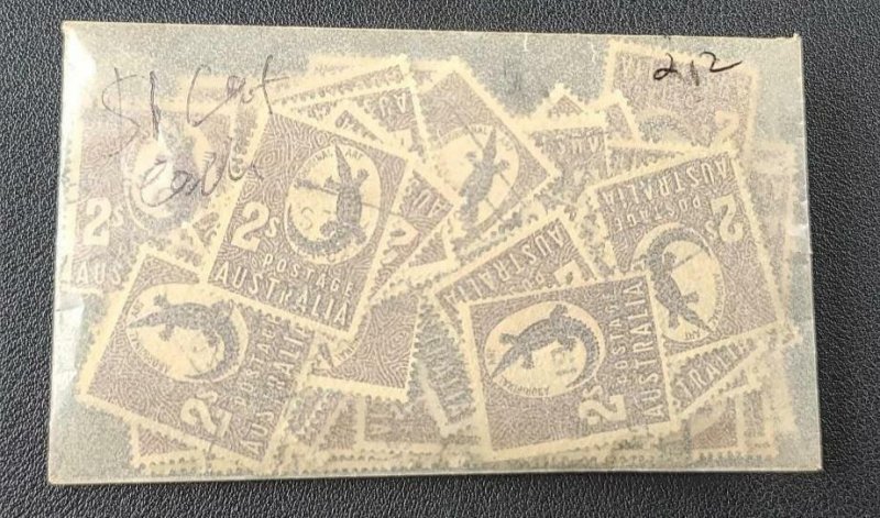 Australia Stamp Bundle #212 By Weight ~133 1948 Used Great Condition $133 Cat