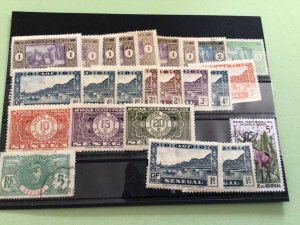 Senegal mounted mint or used vintage stamps Ref 65715