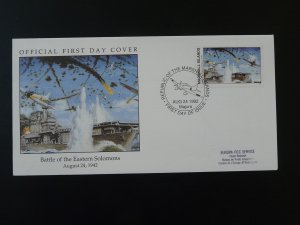 world war II ww2 Pacific War in Eastern Solomon Islands FDC Marshall 1992