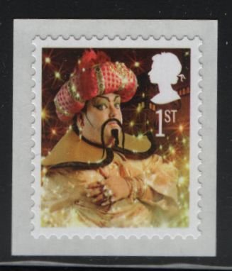 Great Britain 2008 MNH Sc 2609 1st Genie Aladdin Pantomine Actors Christmas