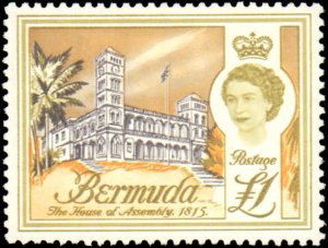 Bermuda #175-191, Complete Set(18), 1962-1965, Hinged