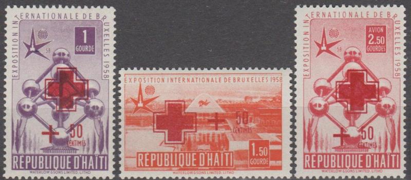 Haiti #B2-3, CB9  MNH F-VF CV $7.50 (SU1421)