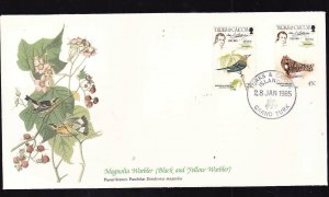 Audubon's Birds of the World #84b-Turks & Caicos-Magnolia Warbler-Short-eared Ow